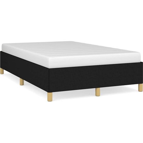 Maison Exclusive - Giroletto senza Materasso Nero 120x200 cm Tessuto
