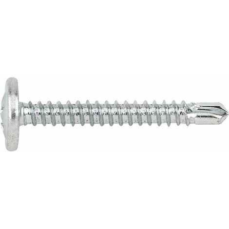 TAE - TOR. PUNTA TRAPANO TESTA ALOMATA BASSA. ZINCATO 4,2X19 ( 500 u.)
