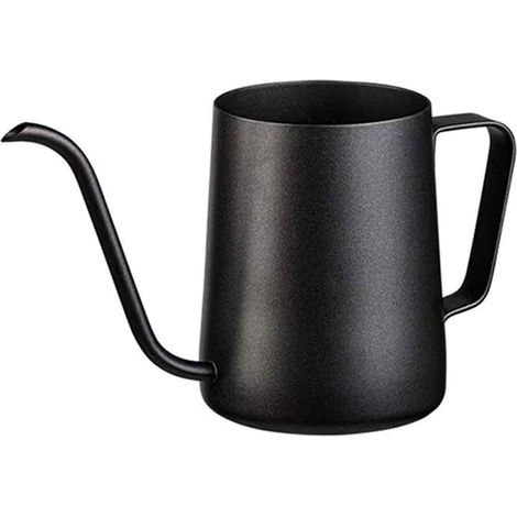 Cafetière Inox Bec Long - Acier Inoxydable 350ml - Pour Café Filtre Manuel - Usage Domestique (1/5)