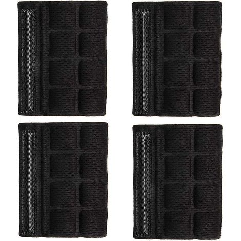 4pcs-protge-menton En Mousse Pour Casque - Coussinets De Rechange Universels Pour Vlo, Moto, Course En Plein Air (1/5)