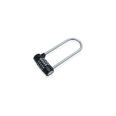Cadenas de combinaison à 5 chiffres - verrou de 148mm robuste robuste - facile à utiliser et réinitialisable - petit cadenas pour casiers, extérieurs, usage intérieur, conteneurs et portes (1/5)