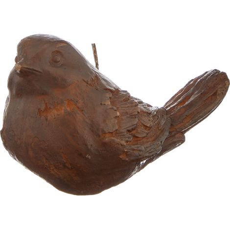 Bougie Oiseau Marron Grande Cire (1/4)