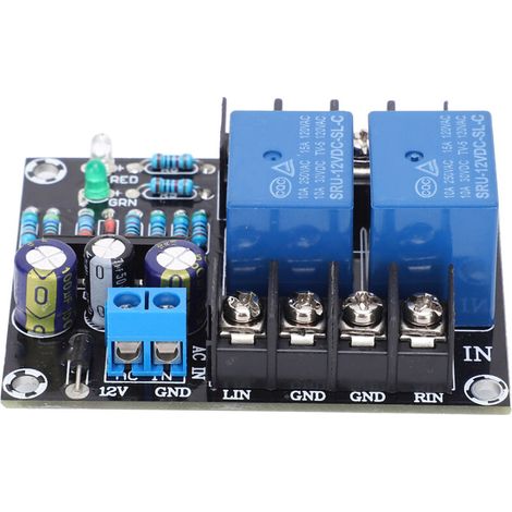 Panneau De Protection Haut-Parleur - UPC1237 - Délai De Mise Sous Tension - Protection Cc Et Surcharge - Pour Amplificateurs 1875 LM3886 TDA7294 - 1 Pièce (1/5)