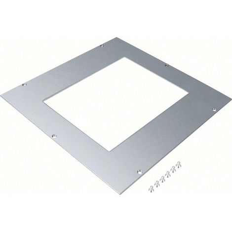 Cadre de montage l200mm x L253mm épais 4mm pour boîte de jonction acier 340 mm (UDM3200E09)