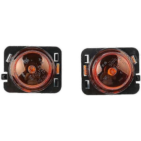 Clignotants d'aile latéraux pour Jeep Wrangler JK, 55078144AA 55078145AA (1/5)