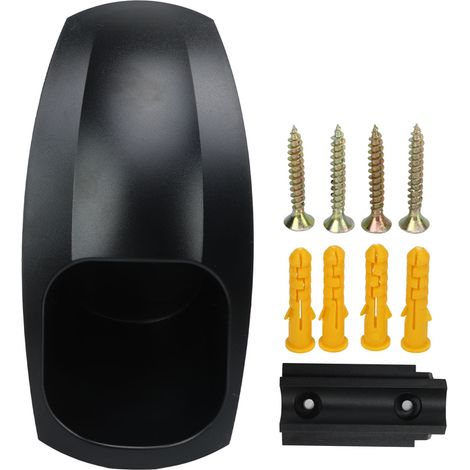 Ortviai Support de câble de recharge électrique étanche et anti-poussière pour Tesla Model 3, Y, S, X – ABS noir (1/5)