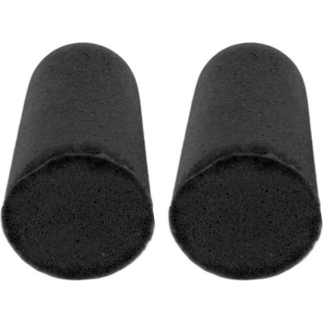 Bouchons d'oreilles en mousse, 2 pièces, insonorisation anti-bruit, prévention du bruit domestique, noir (1/5)