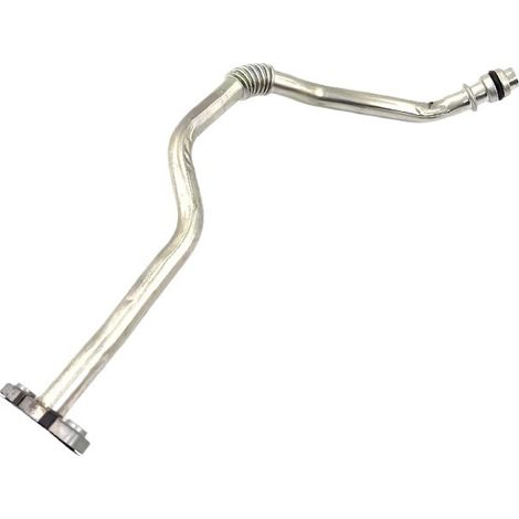 Applicable aux tuyaux de retour d'huile Peugeot 208 et Citroën C3 9807048580 et 9801832380, tuyaux métalliques ou en caoutchouc, pour renvoyer l'huile du turbocompresseur au carter d'huile. (1/4)