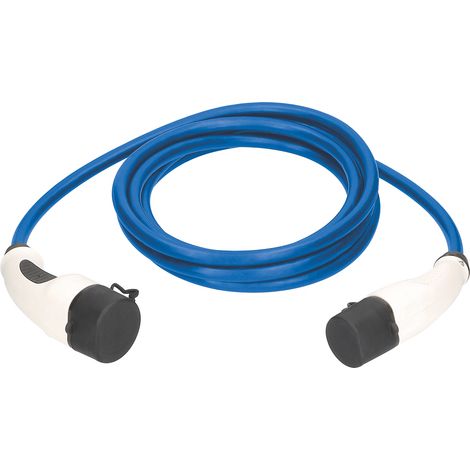 Elektroauto Ladekabel Mode 3 Typ 2 230V 32A 1-phasig 7,2kW 10m