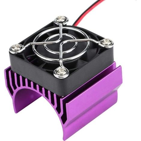 Accessories for combustion engines, 540/550/3650 engine heat sink with fan, heat sink for 1/10 RC electric car motor--DTEKGAZ (1/4)