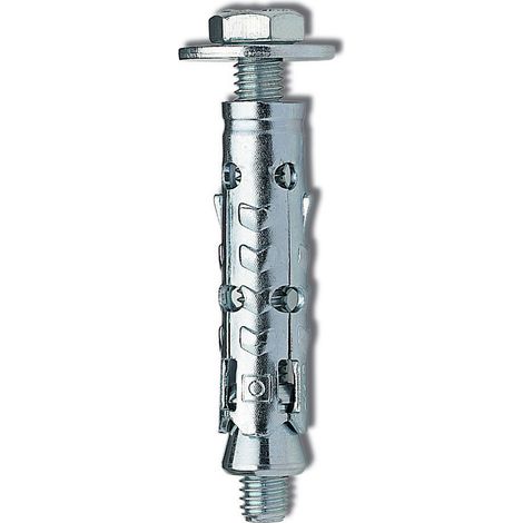 50 x ELEMATIC TASSELLO LE B  6 ACCIAIO TESTA ESAGONALE (1/2)