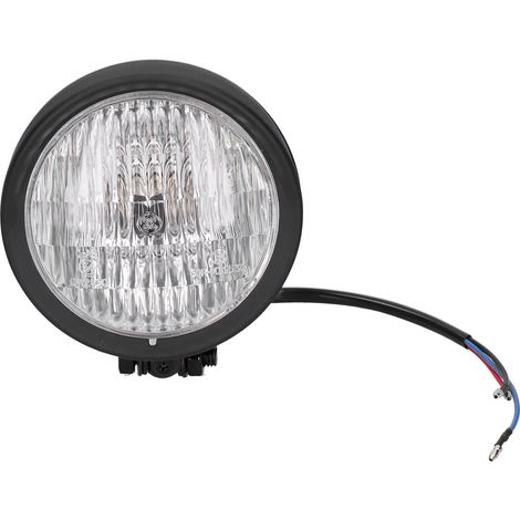 Faro delantero de motocicleta de 12 V y 5 pulgadas, potente luz de cruce/carretera, lente transparente, para motocicletas retro. (1/3)