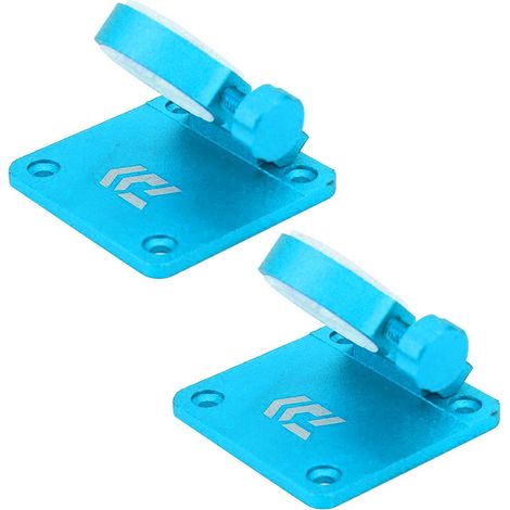 Boîte de pêche en alliage d'aluminium avec support de parapluie pliable et démontable (Installblue) (1/5)
