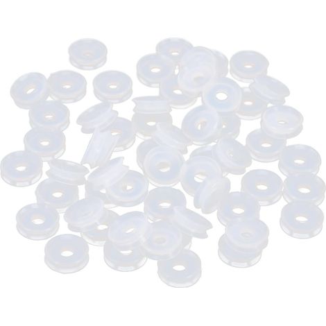 Pièces Détachées pour Autocuiseur 50 Joints en Silicone pour Vannes à Flotteur, Faciles à Installer Retirer, Accessoires pour Autocuiseurs (1/5)