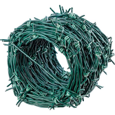 Stacheldraht grün 25m x 2,8mm Wildzaun Weidezaun (1/2)