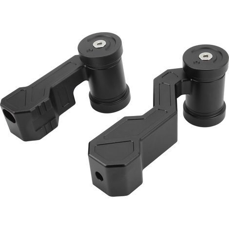 Lot de 2 pommeaux de levier de vitesse de rechange noirs pour Jeep Wrangler JK JKU 2011-2018 (1/5)