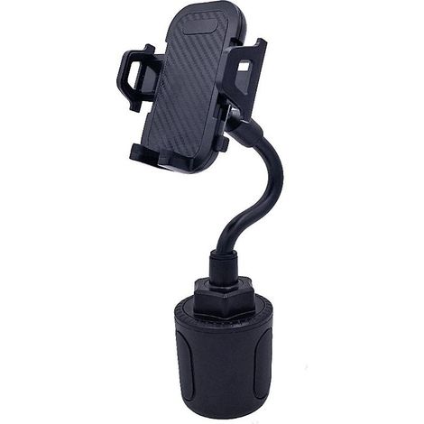 Support de téléphone avec porte-gobelet, universel, réglable, à col de cygne, berceau porte-gobelet (1/4)