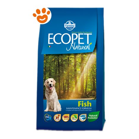 Farmina Ecopet Natural Dog Adult Medium Pesce - Sacco 12 Kg -