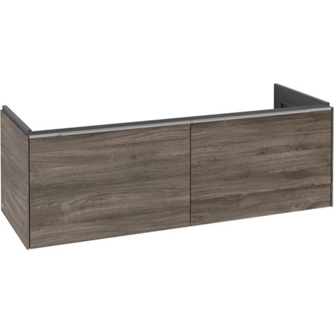 Villeroy & Boch Subway 3.0 Waschbeckenunterschrank, 2 Auszüge,