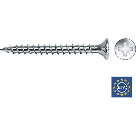 Scatola di viti celo modello 8425586496702 argento 4 5x70 mm