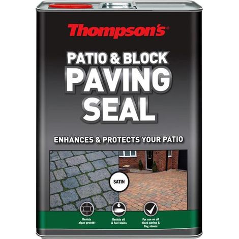 Patio & Block Paving Seal Satin 5 Litre (1/3)