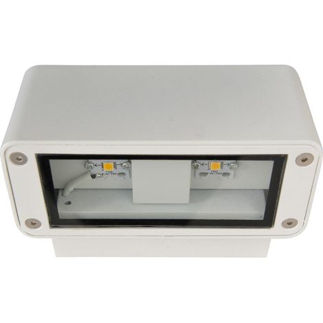 Naeve ALVENA Applique murale d'extérieur à LED, blanc 5 800 K, IP54 (1/4)