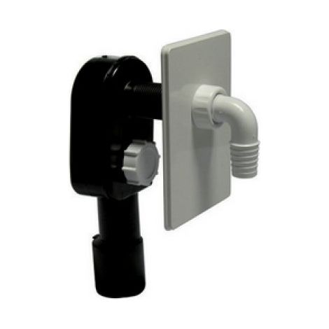 SIFONE LAVATRICE INCASSO PP BIANCO Diam./U 40/50