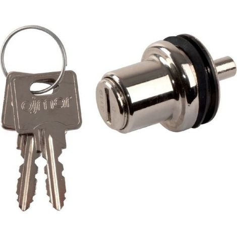 Serrure à poussoir 5907 pour portes coulissantes - s'entrouvrant - GRAPPIN-ANNAT COMO