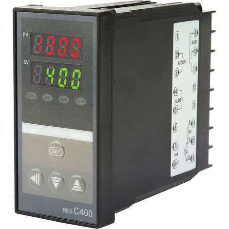 Régulateur de température à sortie SSR REX-C400FK02-VAN avec fonction d'alarme (1/5)