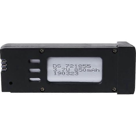 Batterie de remplacement au lithium 3,7 V 1200 mAh, 1800 mAh ou 850 mAh pour drone radiocommandé Eachine E58 - 850 mAh (1/5)