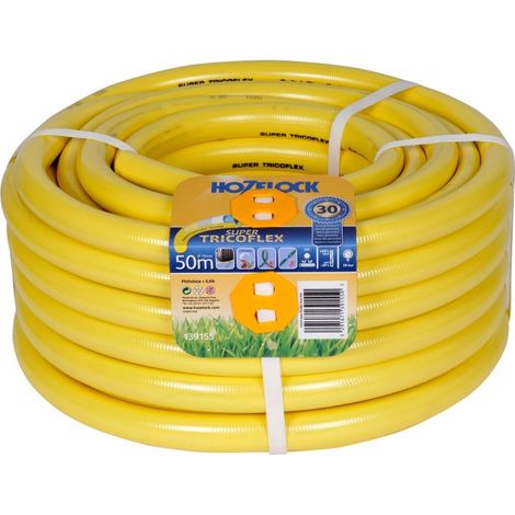 Hozelock Supertricoflex Gelber Schlauch 19 mm, Rolle 50 m