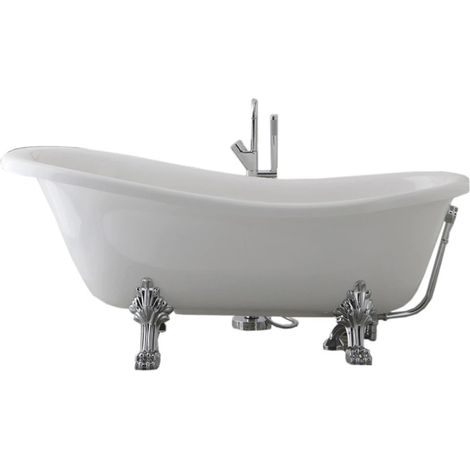 vasca da bagno "carezza" bianca, 167x75,2x64,3 cm (1/4)