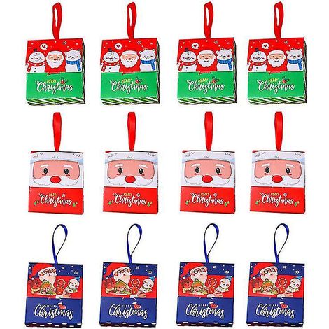 Boîte cadeau de Noël de 12 pièces