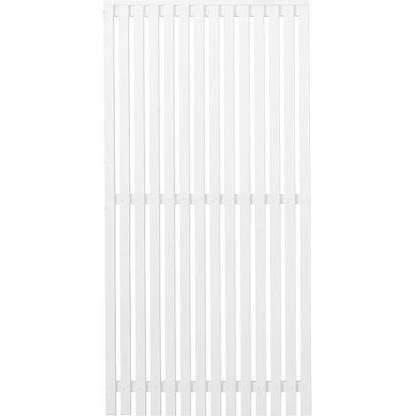 Plus Zaun Sendai 90 x 180 cm RAL 9010 Weiß (1/2)