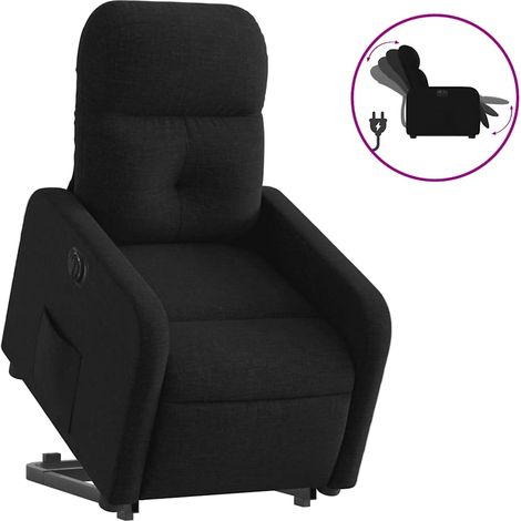 Maison Exclusive - Relaxsessel mit Aufstehhilfe Elektrisch Schwar