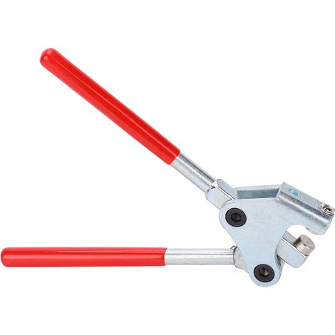 Pince à sertir en acier à haute teneur en carbone avec poignée en plastique PC, 18,5 cm, DR-10A, pour diamètre de 11 mm