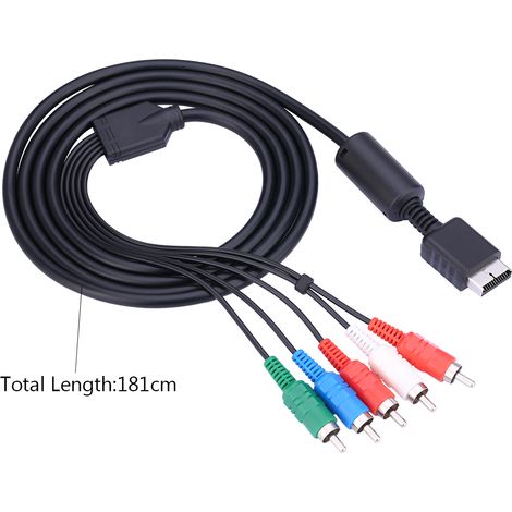 Multi-AV-Kabel auf Komponentenvideo/Audio für PS2 und PS3 Sony PlayStation (1/5)