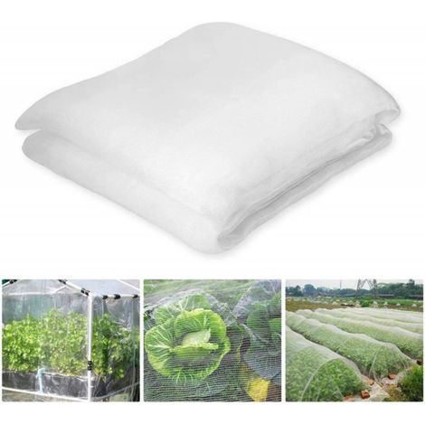 Filet Protection Anti Insecte - Maille Ultra Fine 2,5 x 10 M - Pour Jardin Potager Légumes Fruits Fleurs - 1 Pièce (1/5)