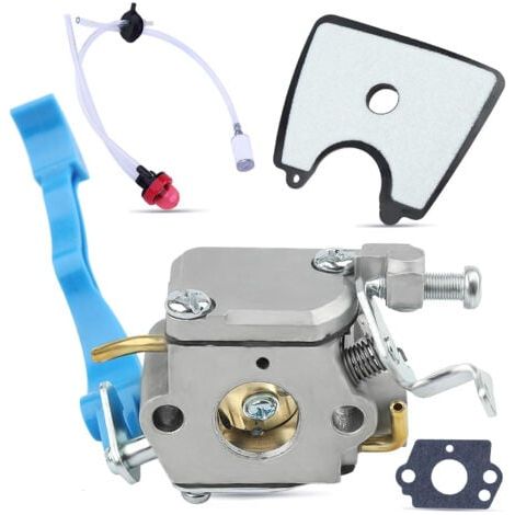 Kit de Reconstruction de Carburateur de Souffleur de Feuilles Portatif 1 Pièce de Rechange 545081811 590460102 Compatible avec Husqvarna 125B 125BVX 125BX (1/4)