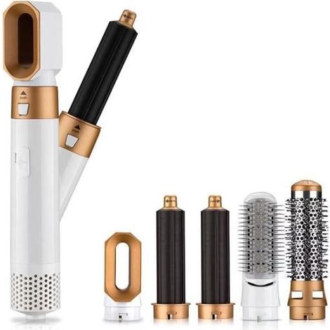 5-en-1 Air Styler Hair Styler, Multistyler Sèche-cheveux, Brosse Soufflante avec 5 accessoires, pour sécher, Brosse Coiffante (1/5)