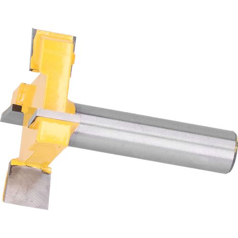 4-Zahn-Hartmetall-Flächenfräser, Holzplanfräser, CNC-Werkzeug, 1/2-Zoll-Schaft, Hobelmesser (1/5)