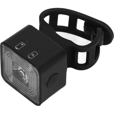 Feu avant vélo E-105 étanche lumineux super puissant 5 niveaux d'éclairage rechargeable USB rapide accessoire cycliste (1/5)