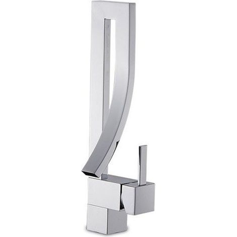 Grifo lavabo monomando, Cromo (1/3)
