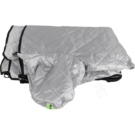 Protège Pare-Brise Voiture Hiver Épais Anti-Gel Neige Anti-UV Extérieur Accessoire Auto, Couverture Avant (1/5)