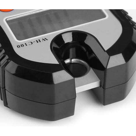 WeiHeng Tragbare Kran-Digitalwaage mit LCD-Display und Hakenfunktion, schwarz (1/5)