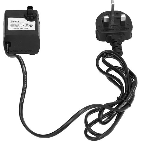 Mini pompe à eau submersible pour aquarium, bassin, fontaine, circulation, hydroponie, prise 4WUK 220V (1/5)
