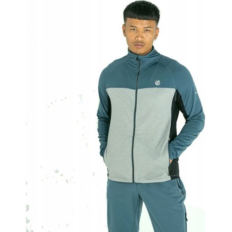Y8104 Dare2B Reformed II Core Stretch Chaqueta polar de senderismo para hombre con cremallera, talla 3XL (1/4)