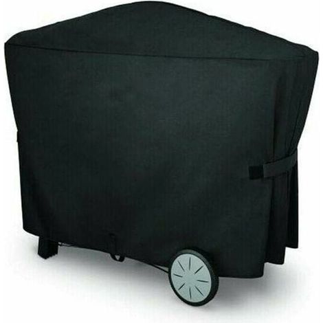 Ahlsen Grillabdeckung Grillabdeckungen (für Weber Q 2000 und 3000 Gasgrill), wasserdicht, UV-beständig (112,4 x 64,1 x 95,6 cm) (1/5)