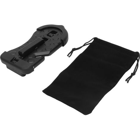 Marchepied de porte de voiture universel pliable avec mini marteau de sécurité 400 lb et crochet de verrouillage (1/5)