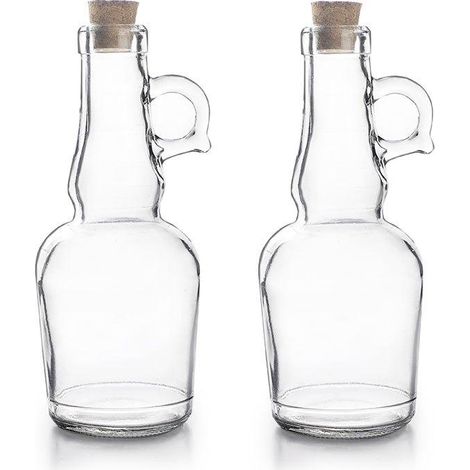 ibili dekorative Glasflaschen klar 18 cm